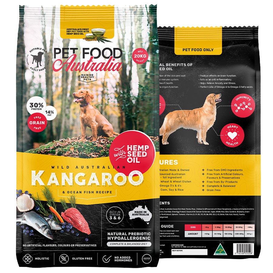 Kangaroo & Ocean Fish Dry Food